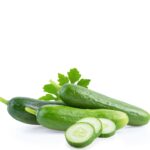 A picture of a good looking Cucumber