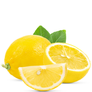 A picture of a good looking whole and sliced lemon
