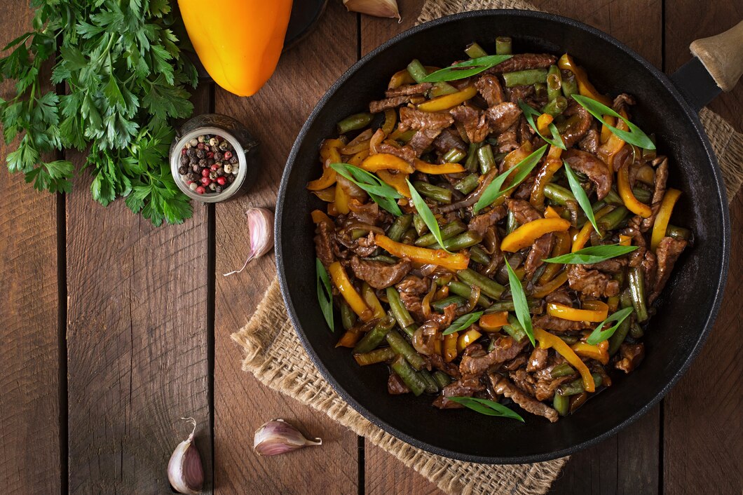 Slow-Simmered Herbed Beef & Veggie Stew